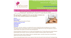 Desktop Screenshot of blossomdayspa.com